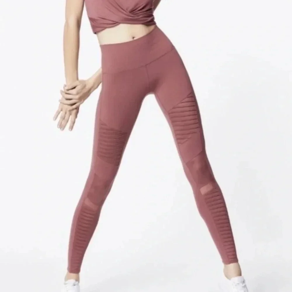 Alo High Waist Moto Legging